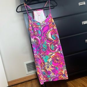 Lilly Pulitzer Dusk Dress Sea and Be Seen Print M